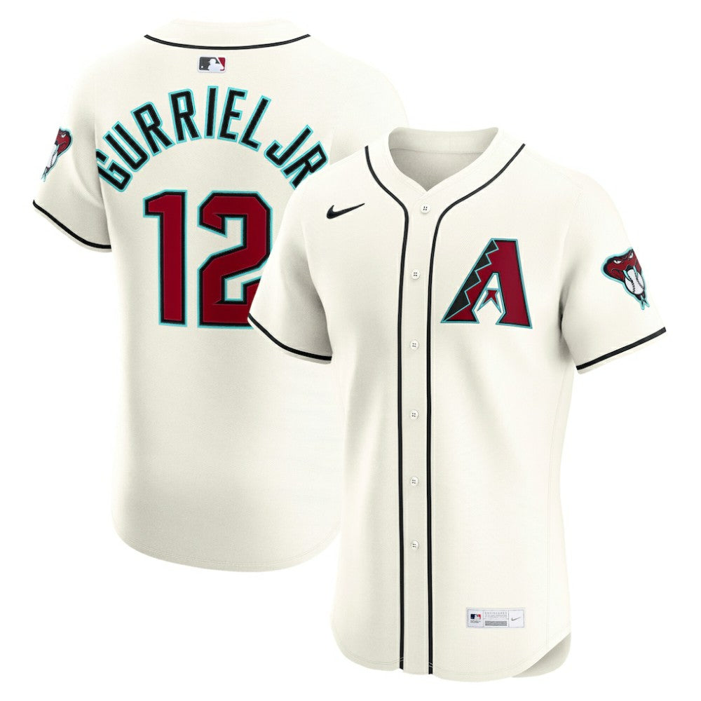 Lourdes Gurriel Jr. Arizona Diamondbacks Home Elite Jersey Cream