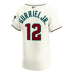 Lourdes Gurriel Jr. Arizona Diamondbacks Home Elite Jersey Cream