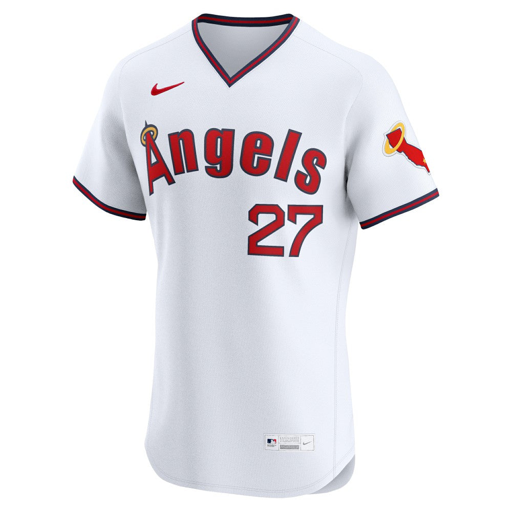 Mike Trout Los Angeles Angels Alternate 2 Elite Jersey White