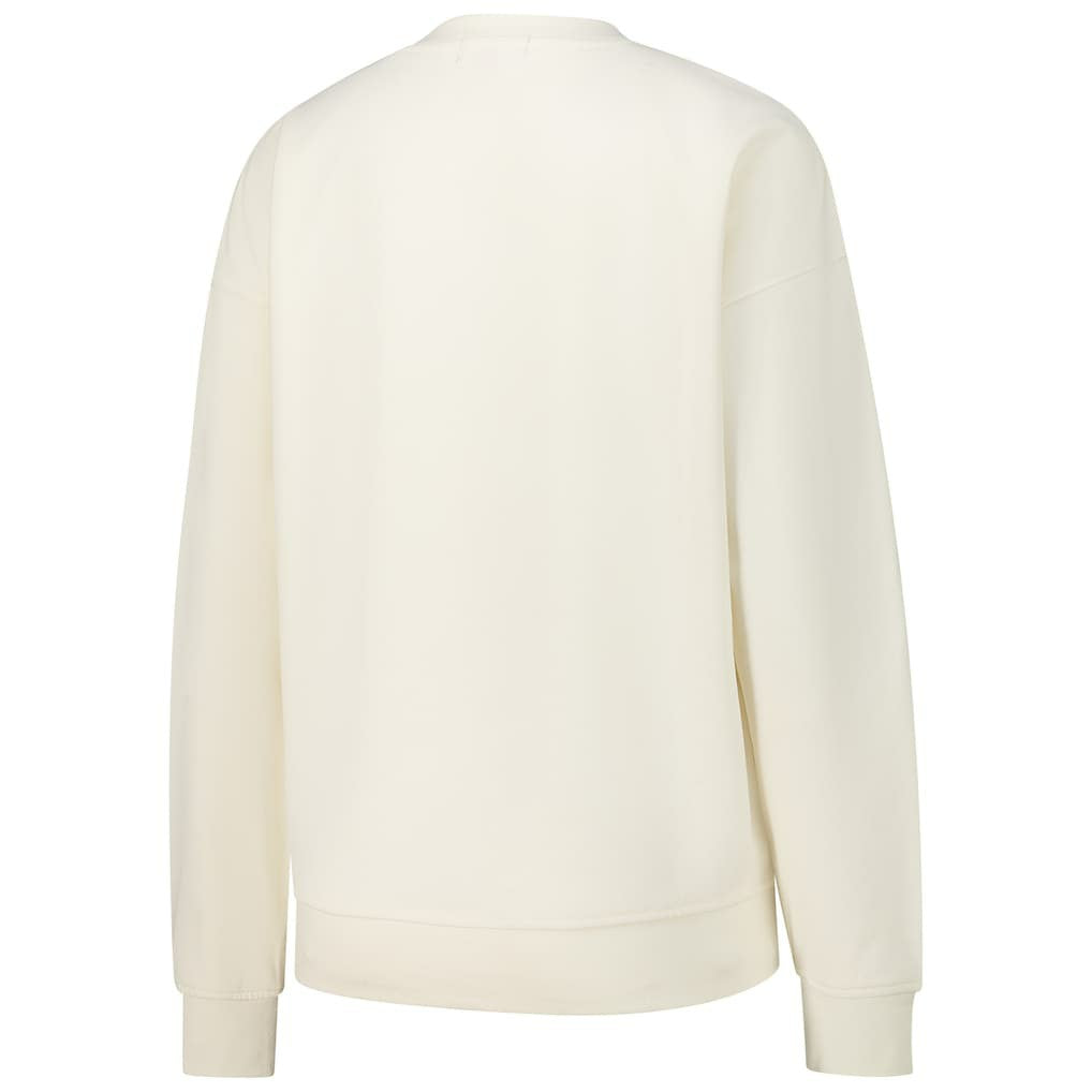 Chicago Bulls Women's Oversprayed Pullover Sweatshirt - Cream on sale