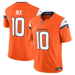 Bo Nix Denver Broncos Vapor F.U.S.E. Limited Jersey - Orange online