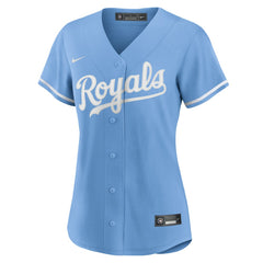 Bobby Witt Jr. Kansas City Royals Women's Alternate Replica Player Jersey Light Blue