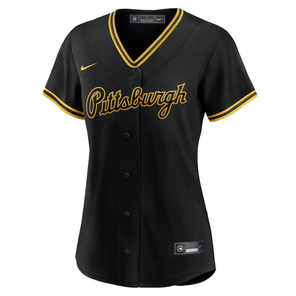 Paul Skenes Pittsburgh Pirates Women's Alternate Replica Player Jersey Black