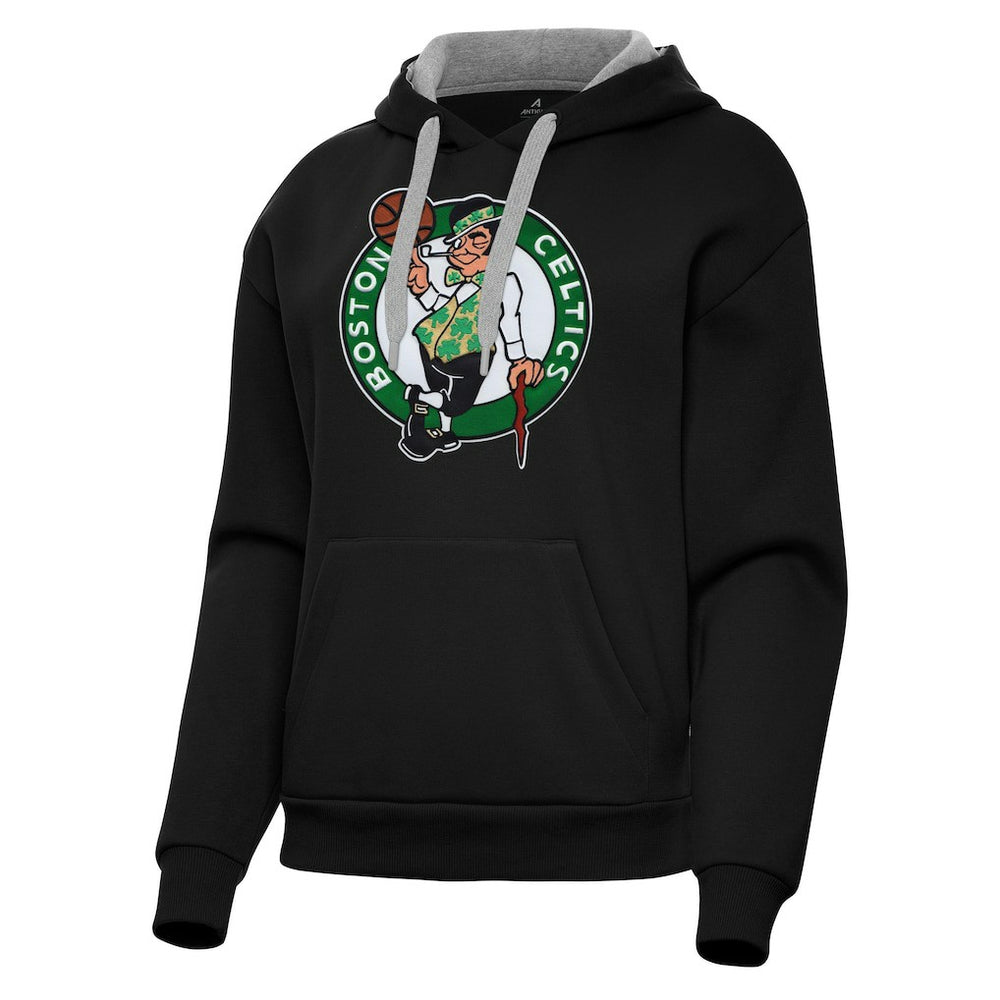 Boston Celtics Antigua Women's Victory Pullover Hoodie - Black on sale