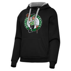 Boston Celtics Antigua Women's Victory Pullover Hoodie - Black on sale