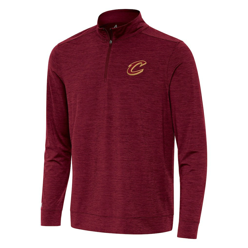 Cleveland Cavaliers Antigua Bright Quarter-Zip Top sale - Burgundy cheap