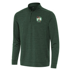 Boston Celtics Antigua Bright Quarter-Zip Top - Hunter Green online