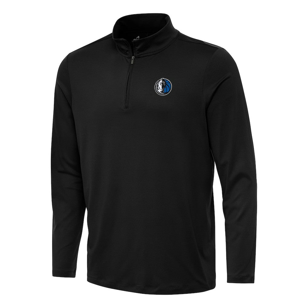 Dallas Mavericks Antigua Reprocess Quarter-Zip Top sale - Black online