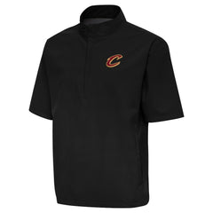 Cleveland Cavaliers Antigua Brisk Quarter-Zip Windbreaker sale - Black discount