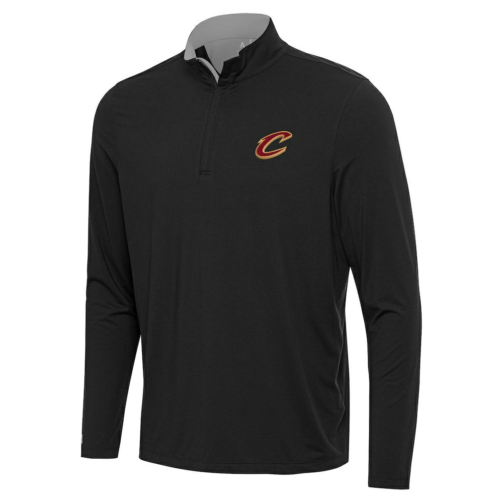 Cleveland Cavaliers Antigua Content Quarter-Zip Top sale - Black/Gray on sale