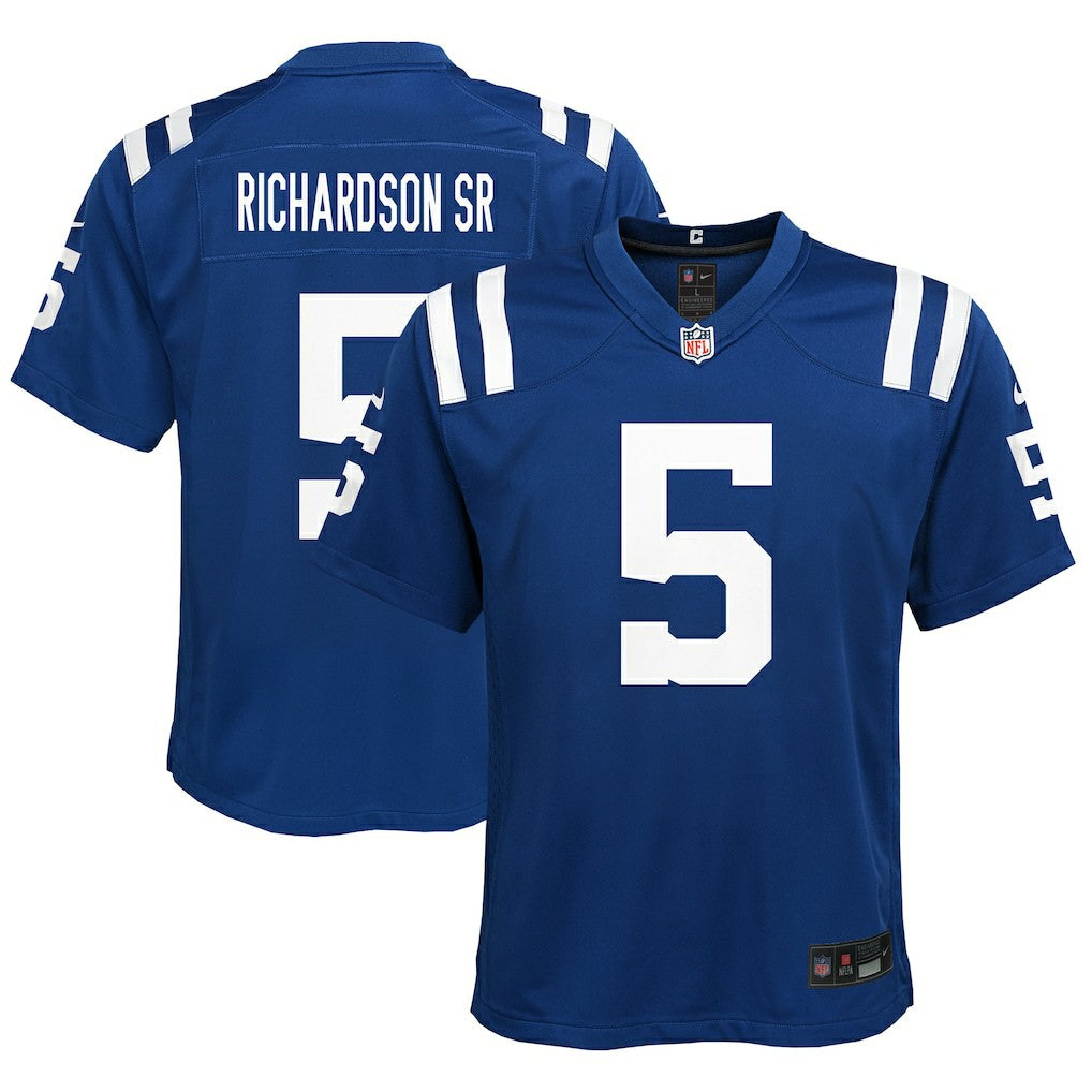 Anthony Richardson Sr. Indianapolis Colts Youth Game Jersey - Royal outlet