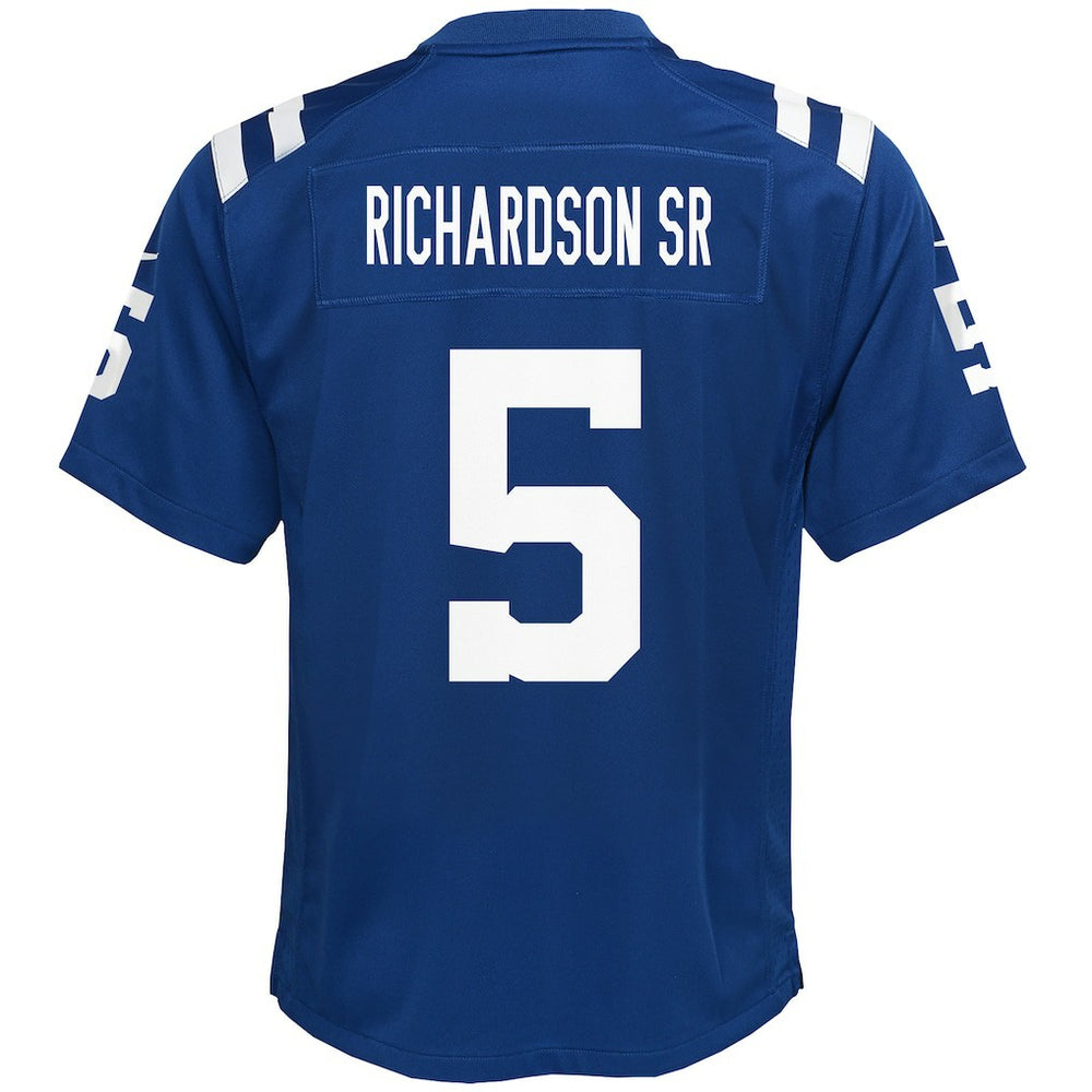 Anthony Richardson Sr. Indianapolis Colts Youth Game Jersey - Royal outlet
