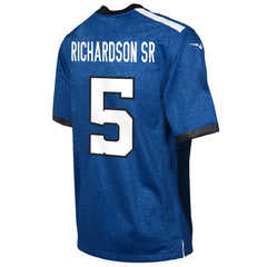 Anthony Richardson Sr. Indianapolis Colts Youth Game Jersey - Royal sale