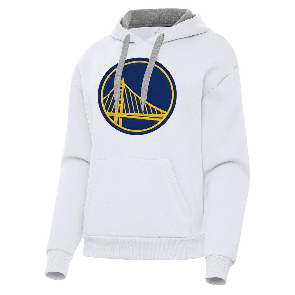 Golden State Warriors Antigua Women's Victory Pullover Hoodie sale - White sale
