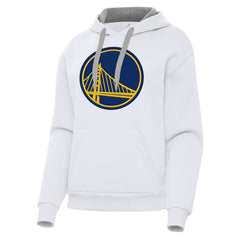 Golden State Warriors Antigua Women's Victory Pullover Hoodie sale - White sale