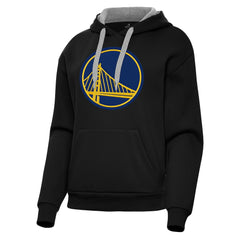 Golden State Warriors Antigua Women's Victory Pullover Hoodie sale - Black outlet