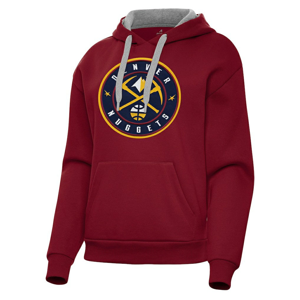 Denver Nuggets Antigua Women's Victory Pullover Hoodie sale - Red sale