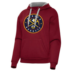 Denver Nuggets Antigua Women's Victory Pullover Hoodie sale - Red sale