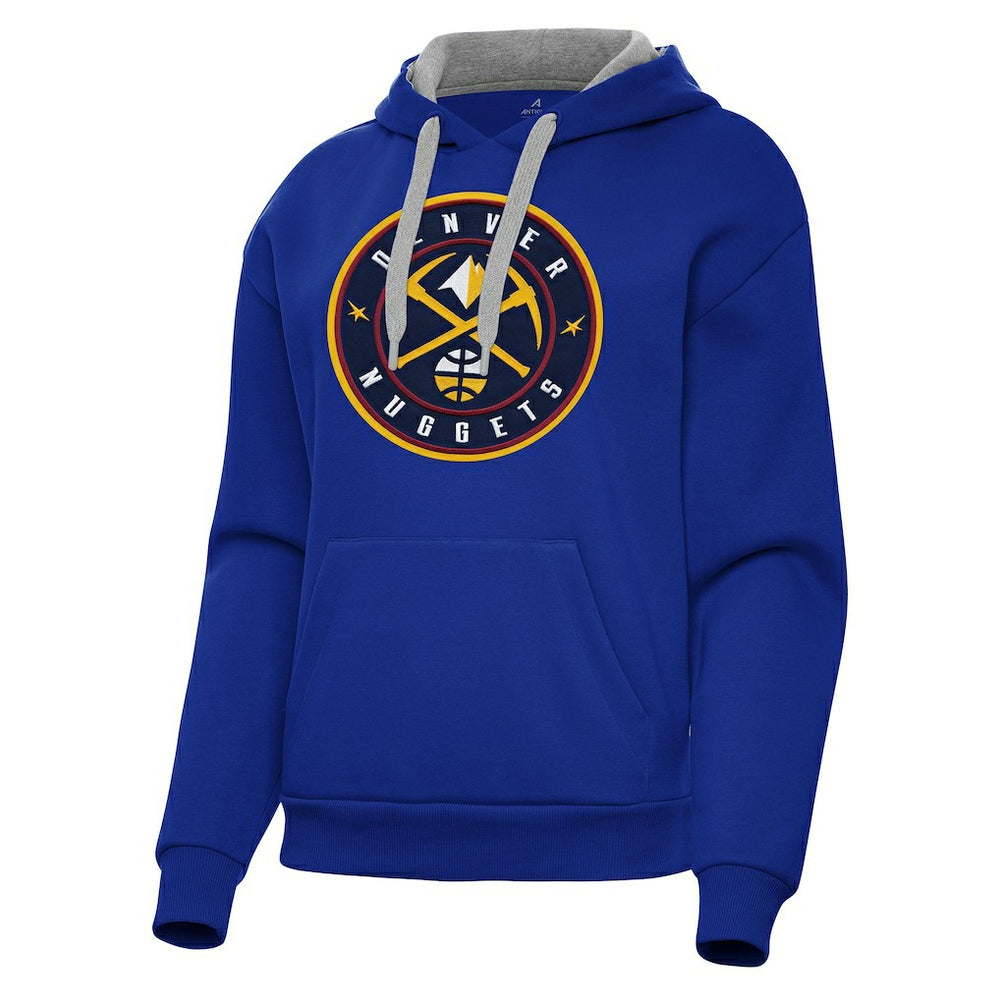 Denver Nuggets Antigua Women's Victory Pullover Hoodie sale - Royal for sale
