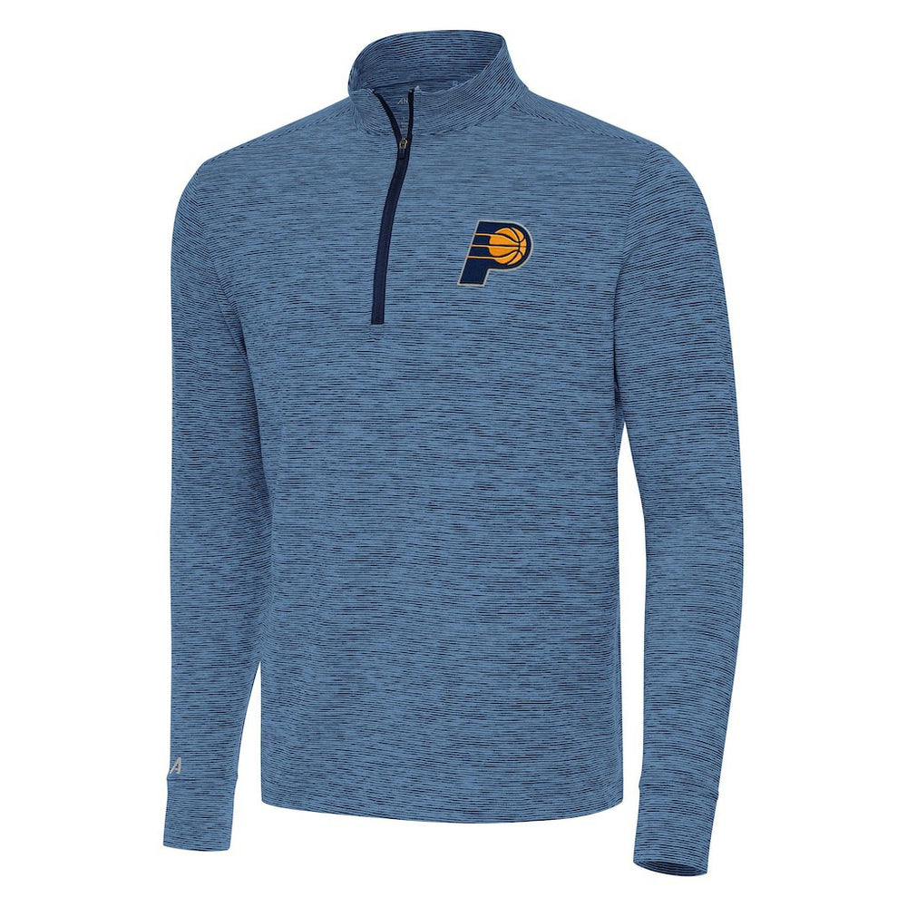 Indiana Pacers Antigua Cause Quarter-Zip Top - Heather Navy shop