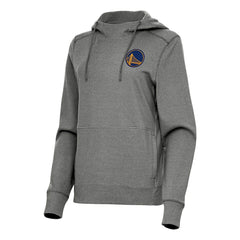 Golden State Warriors Antigua Women's Justice Pullover Hoodie sale - Heather Charcoal cheap