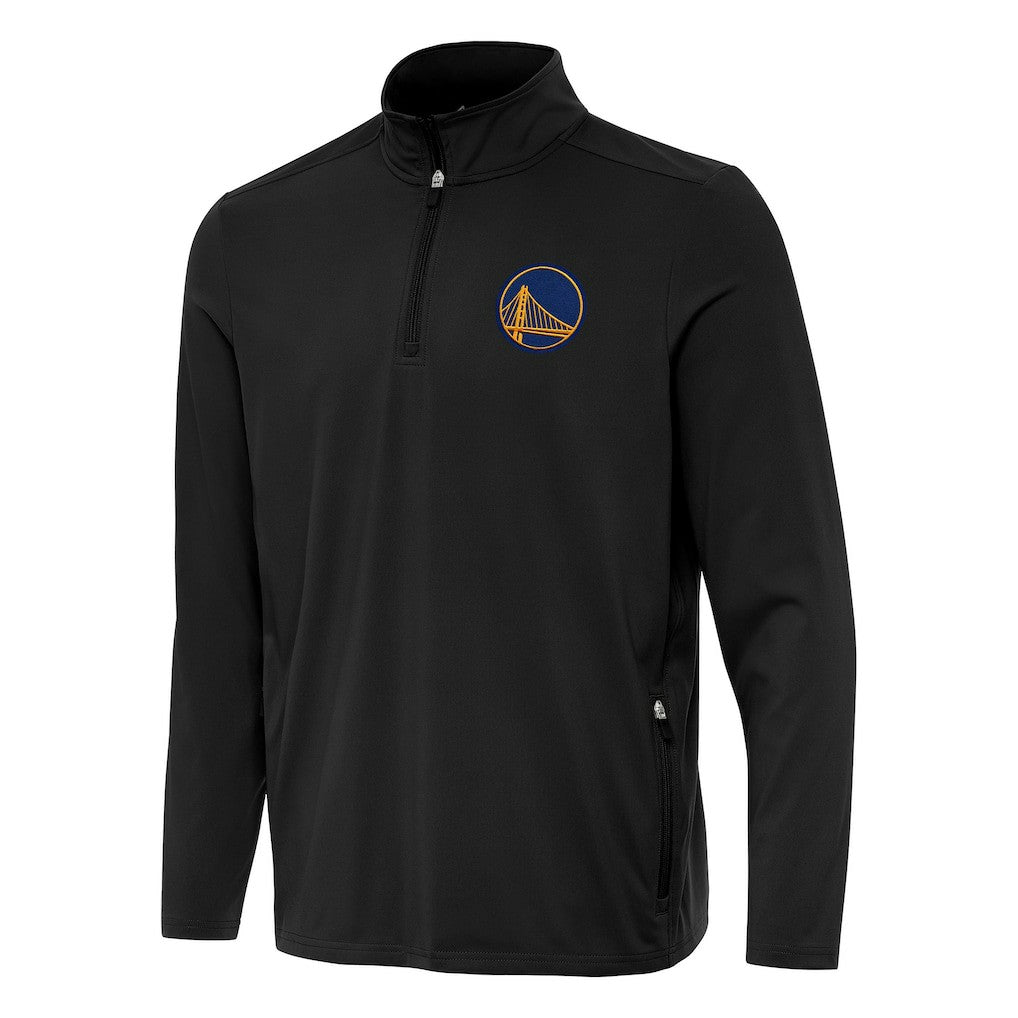 Golden State Warriors Antigua Perilous Quarter-Zip Sweatshirt sale - Black shop