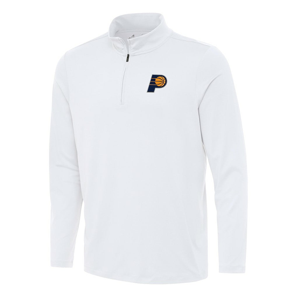 Indiana Pacers Antigua Reprocess Quarter-Zip Top - White cheap