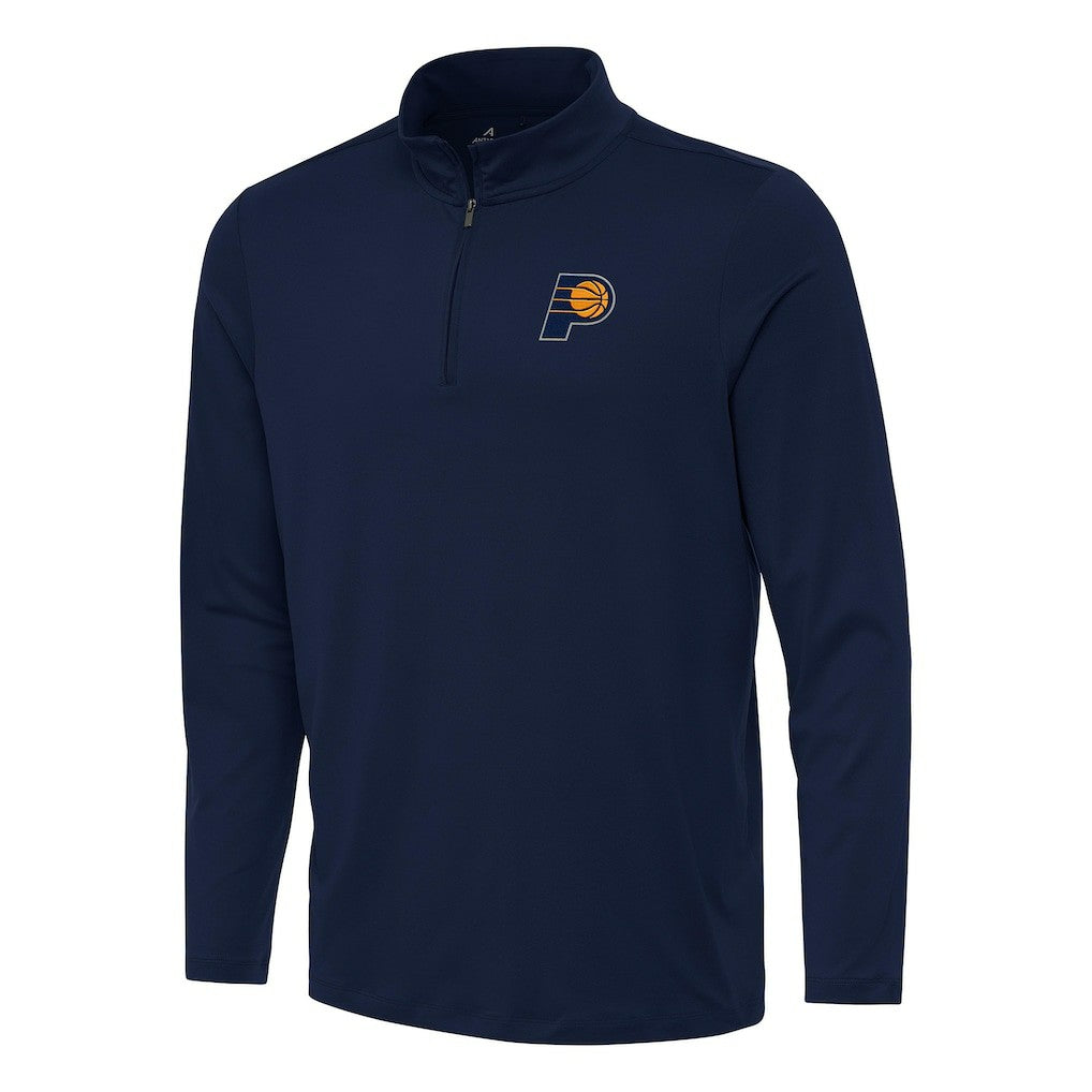 Indiana Pacers Antigua Reprocess Quarter-Zip Top - Navy shop