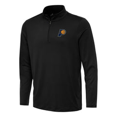 Indiana Pacers Antigua Reprocess Quarter-Zip Top - Black for sale