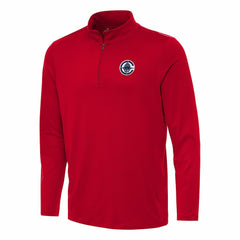 LA Clippers Antigua Reprocess Quarter-Zip Top - Red online