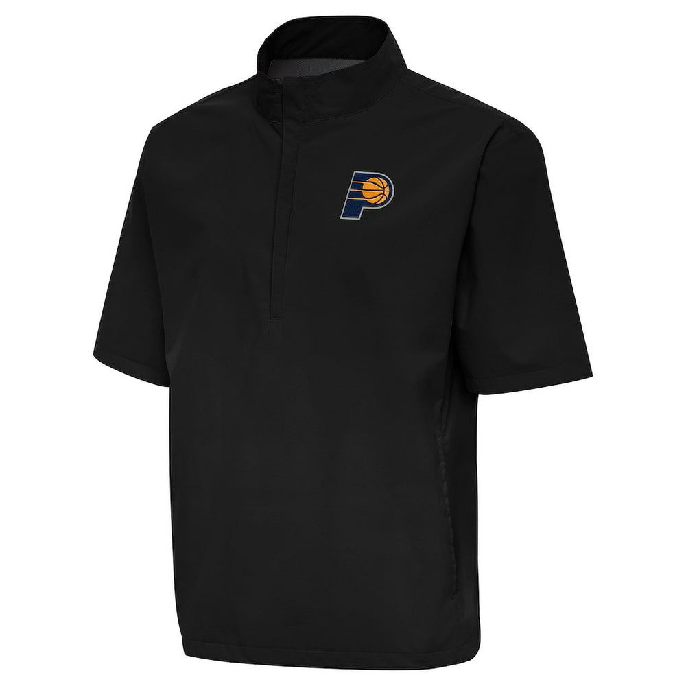 Indiana Pacers Antigua Brisk Quarter-Zip Windbreaker - Black outlet