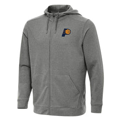 Indiana Pacers Antigua Effortless Full-Zip Hoodie Jacket - Heather Charcoal online
