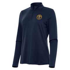 Denver Nuggets Antigua Women's Reprocess Quarter-Zip Top sale - Navy online