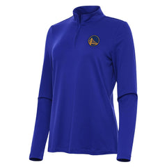 Golden State Warriors Antigua Women's Reprocess Quarter-Zip Top sale - Royal cheap