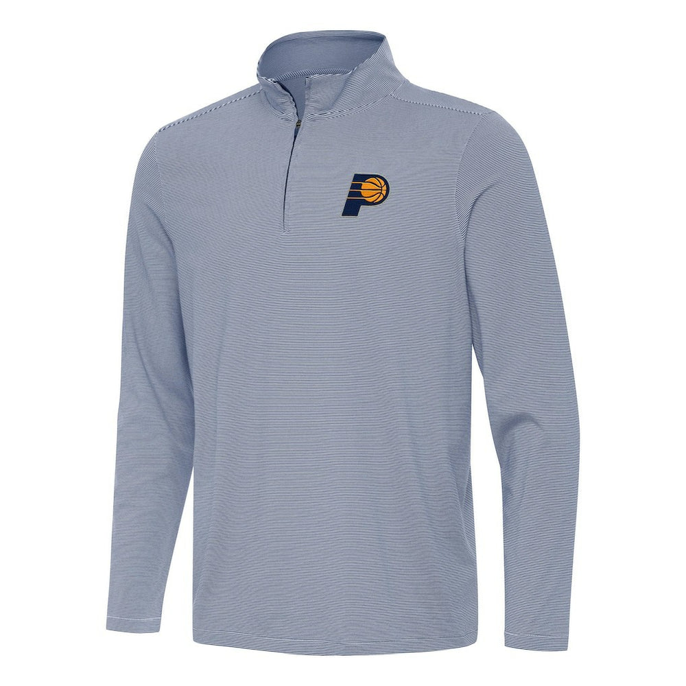 Indiana Pacers Antigua Twine Quarter-Zip Top - Navy discount
