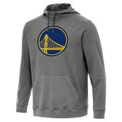 Golden State Warriors Antigua Cloud Pullover Hoodie sale - Heather Black cheap