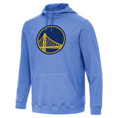 Golden State Warriors Antigua Cloud Pullover Hoodie sale - Heather Royal sale