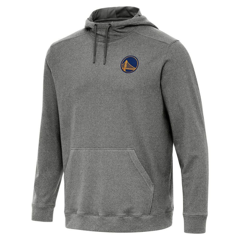 Golden State Warriors Antigua Cloud Pullover Hoodie sale - Heather Black online