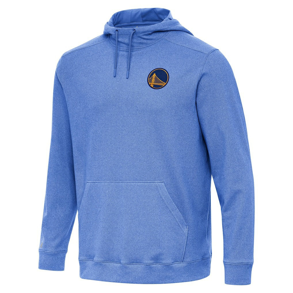Golden State Warriors Antigua Cloud Pullover Hoodie sale - Heather Royal on sale