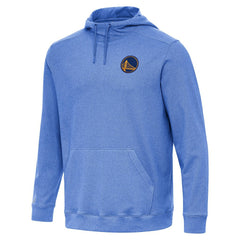 Golden State Warriors Antigua Cloud Pullover Hoodie sale - Heather Royal on sale