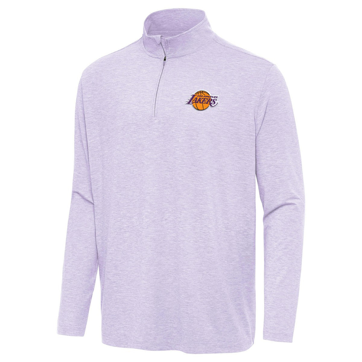 Los Angeles Lakers Antigua Hunk Quarter-Zip Top - Lavender online