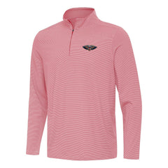 New Orleans Pelicans Antigua Twine Quarter-Zip Top - Red on sale