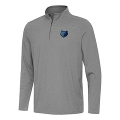 Memphis Grizzlies Antigua Twine Quarter-Zip Top - Black outlet