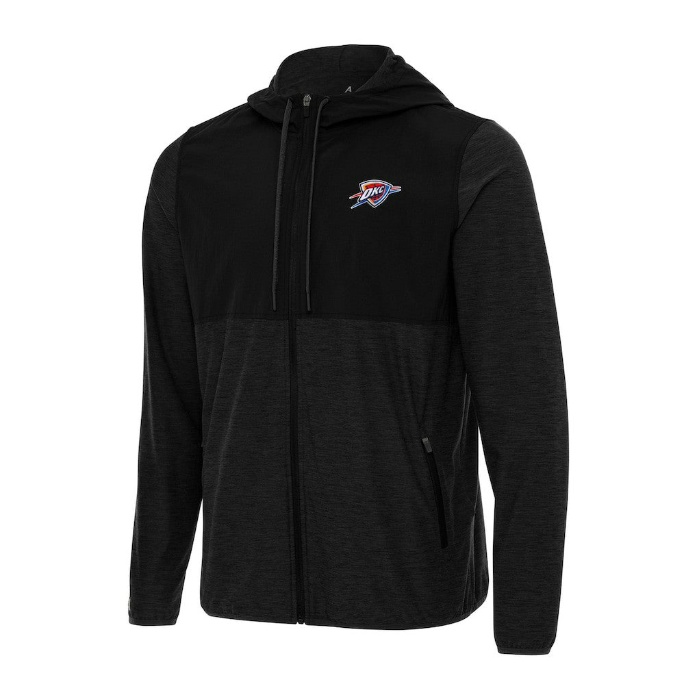 Oklahoma City Thunder Antigua Sway Full-Zip Hoodie Jacket - Black online