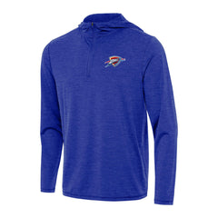 Oklahoma City Thunder Antigua Tidy Quarter-Zip Hoodie - Heather Royal for sale