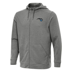 Orlando Magic Antigua Effortless Full-Zip Hoodie Jacket - Heather Charcoal discount