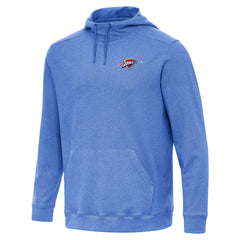 Oklahoma City Thunder Antigua Cloud Pullover Hoodie - Heather Blue shop