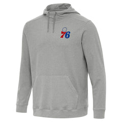 Philadelphia 76ers Antigua Cloud Pullover Hoodie - Heather Gray shop