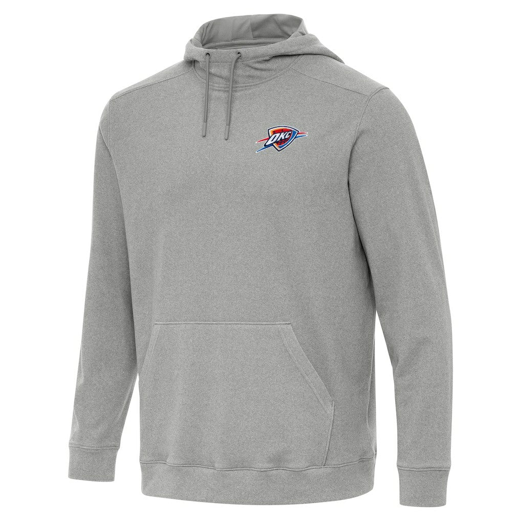 Oklahoma City Thunder Antigua Cloud Pullover Hoodie - Heather Gray cheap