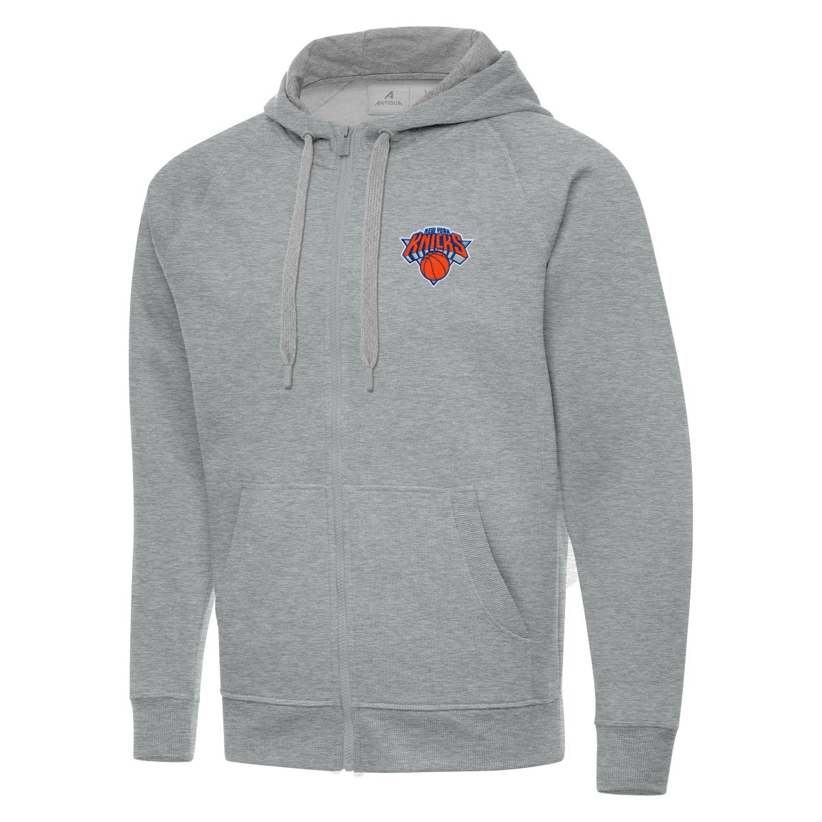 New York Knicks Antigua Big & Tall Victory Full-Zip Hoodie - Heather Gray outlet